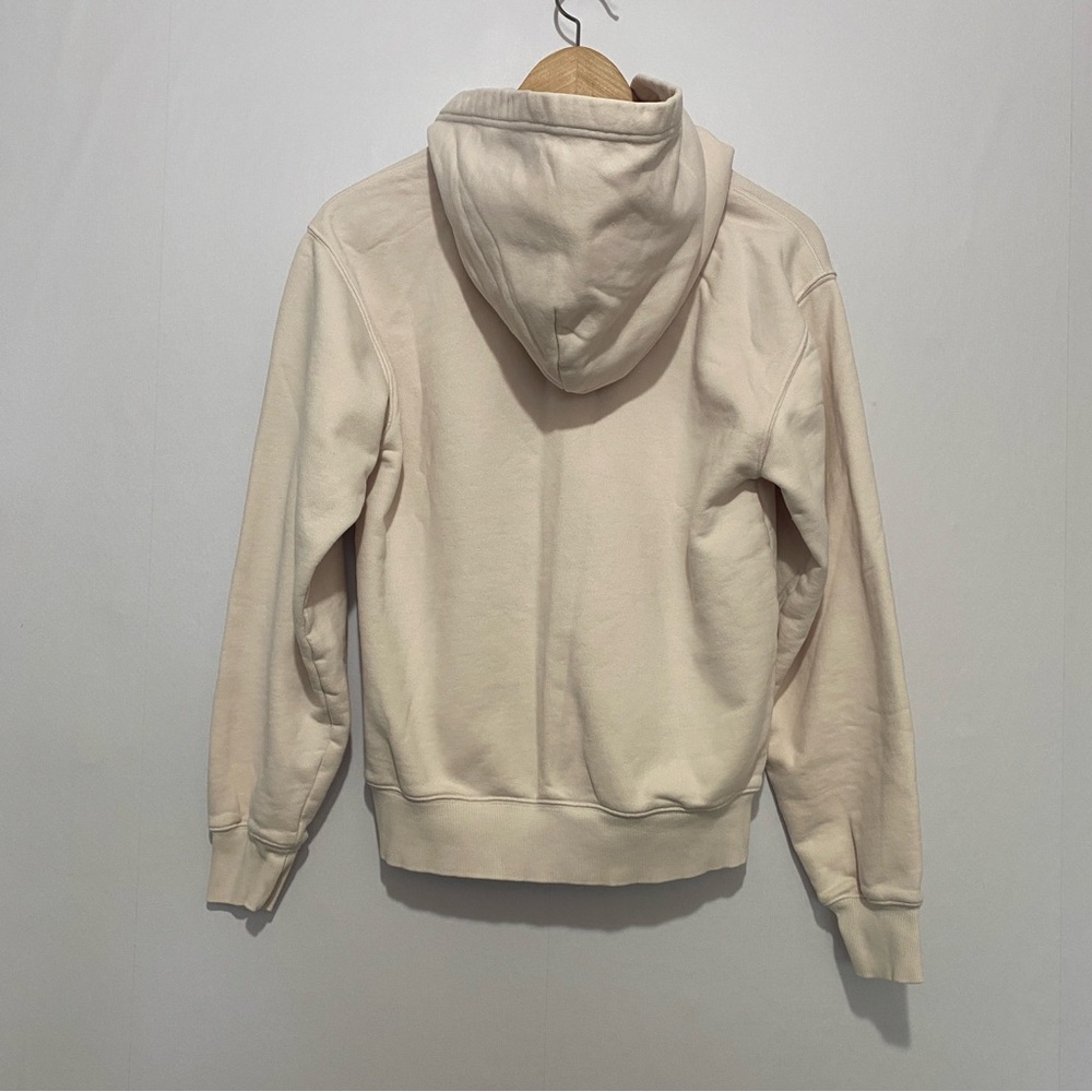 TNA Sweatfleece Terry Fleece Hoodie XS Cream Beige Perfect Fit Casual Comfy - Picture 4 of 10